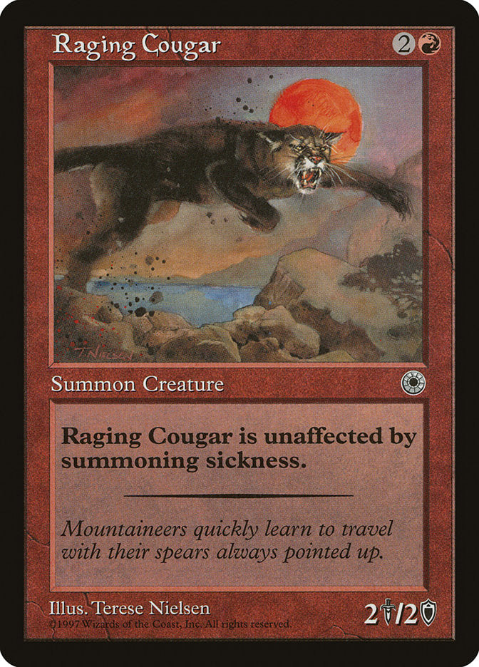 Raging Cougar 144/243 (Portal)  | Good Games Modbury