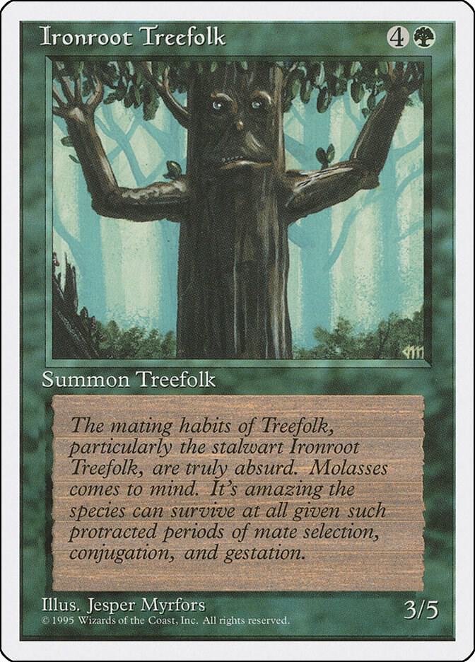 Ironroot Treefolk 253/378 (Fourth Edition)  | Good Games Modbury
