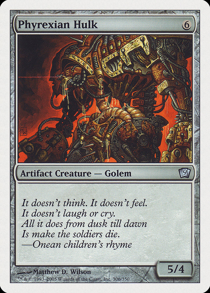 Phyrexian Hulk [Ninth Edition] | Good Games Modbury