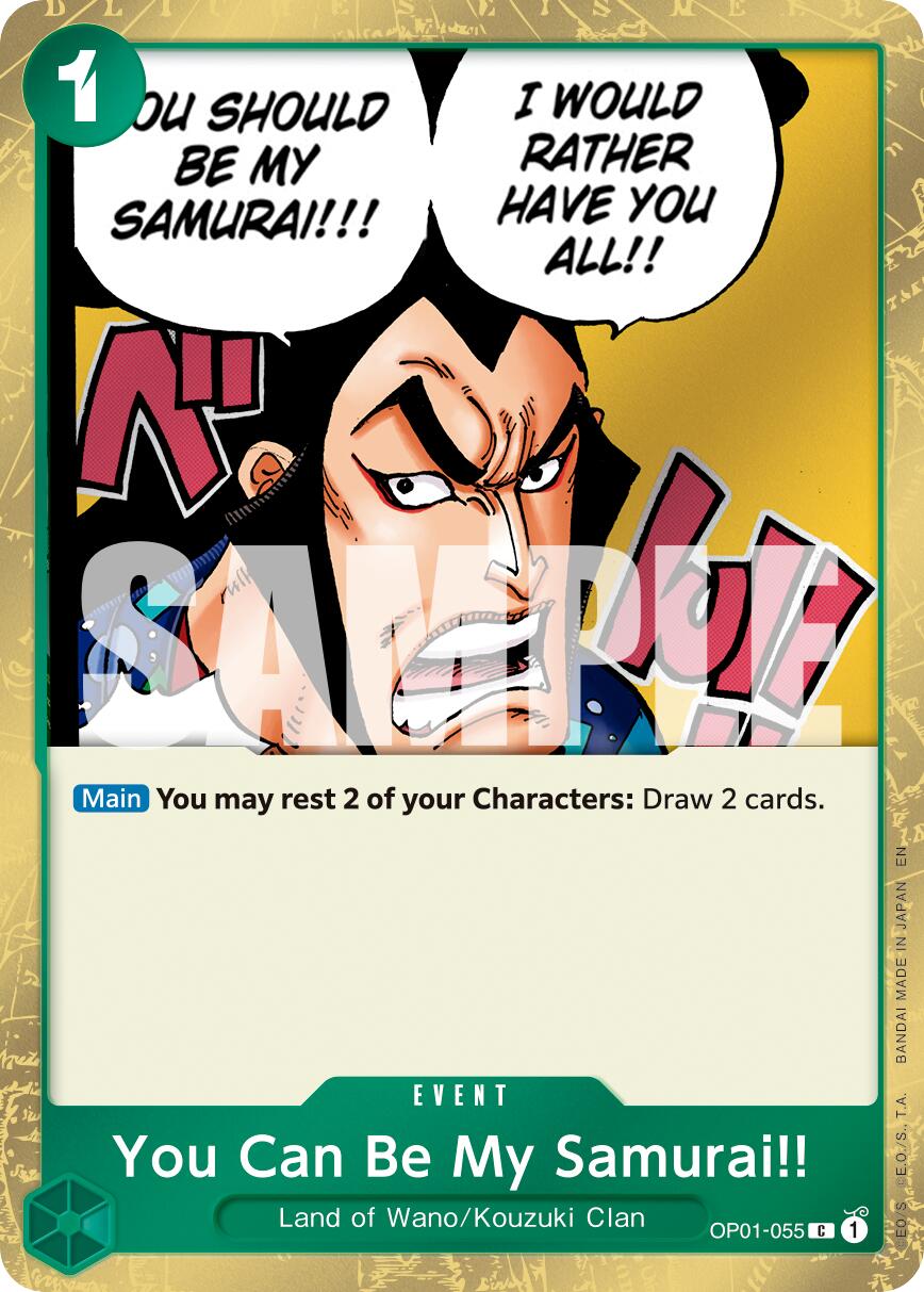 You Can Be My Samurai!! (Pirate Foil) [Premium Booster -The Best- Vol. 2] | Good Games Modbury