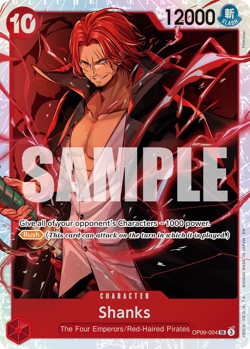 Shanks (OP09-004) (Reprint) [Premium Booster -The Best- Vol. 2] | Good Games Modbury