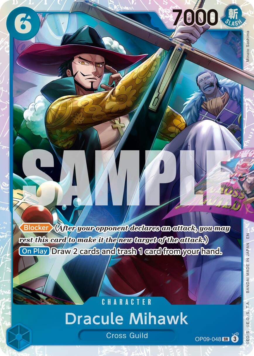 Dracule Mihawk (OP09-048) (Reprint) [Premium Booster -The Best- Vol. 2] | Good Games Modbury