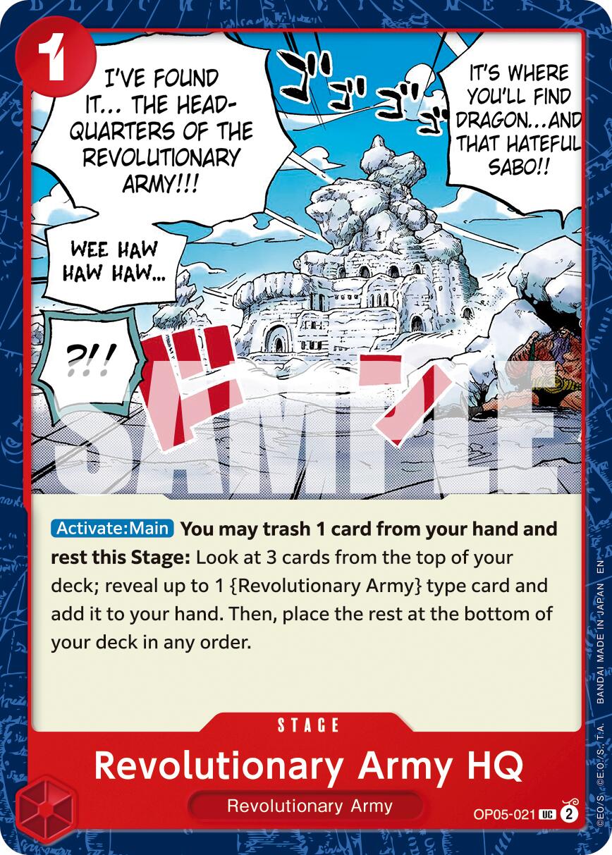 Revolutionary Army HQ (Reprint) [Premium Booster -The Best- Vol. 2] | Good Games Modbury