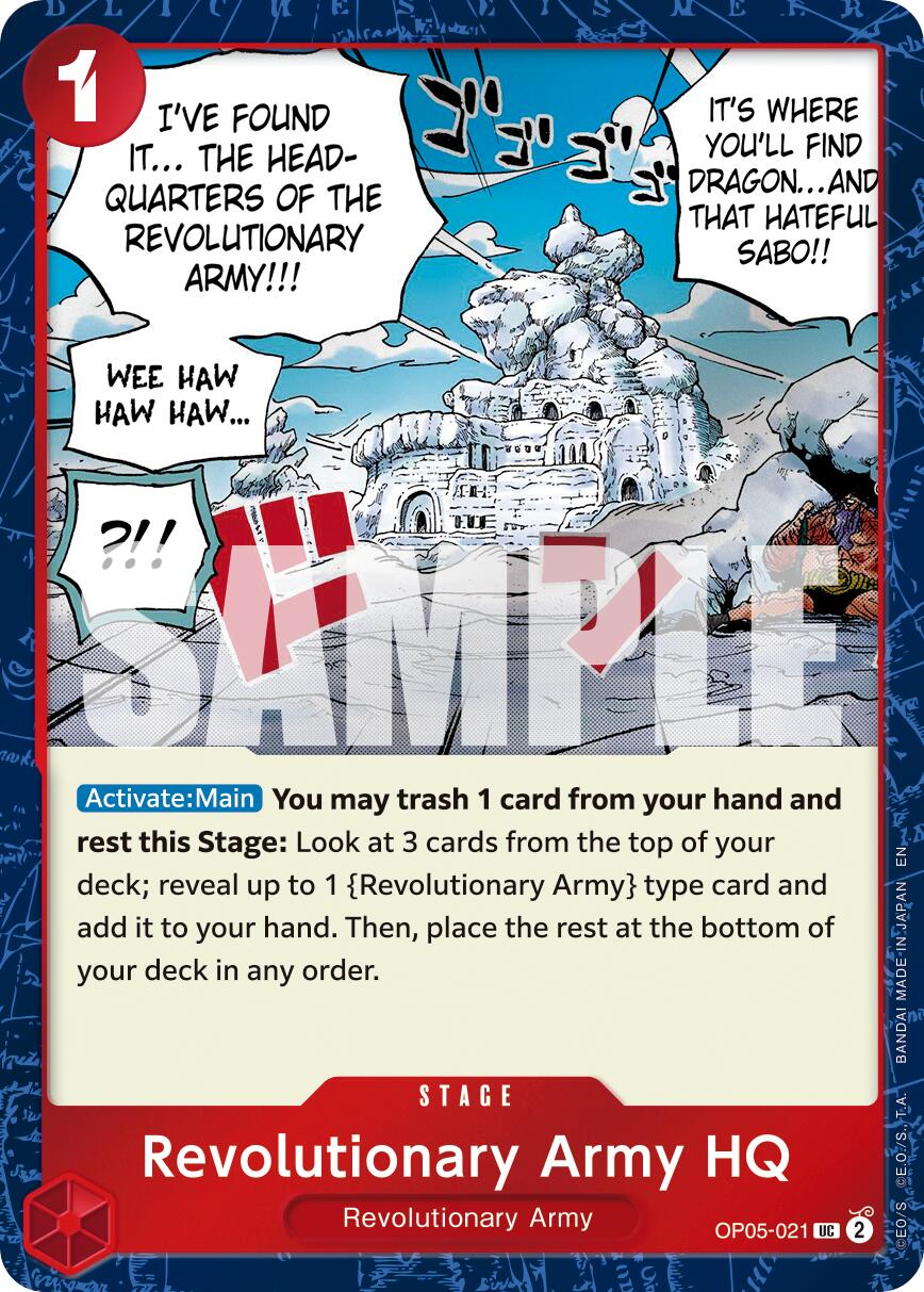 Revolutionary Army HQ (Pirate Foil) [Premium Booster -The Best- Vol. 2] | Good Games Modbury