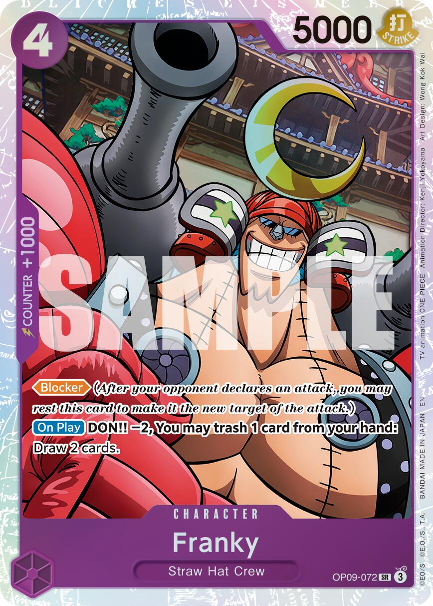 Franky (OP09-072) (Reprint) [Premium Booster -The Best- Vol. 2] | Good Games Modbury