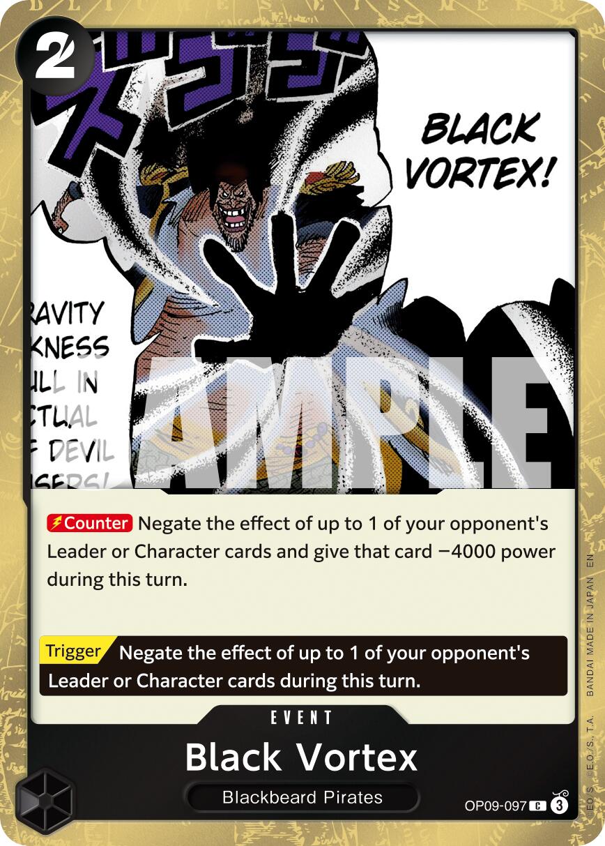 Black Vortex (Pirate Foil) [Premium Booster -The Best- Vol. 2] | Good Games Modbury