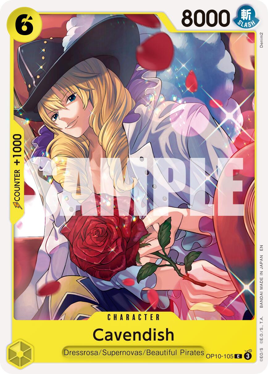 Cavendish (OP10-105) (Reprint) [Premium Booster -The Best- Vol. 2] | Good Games Modbury