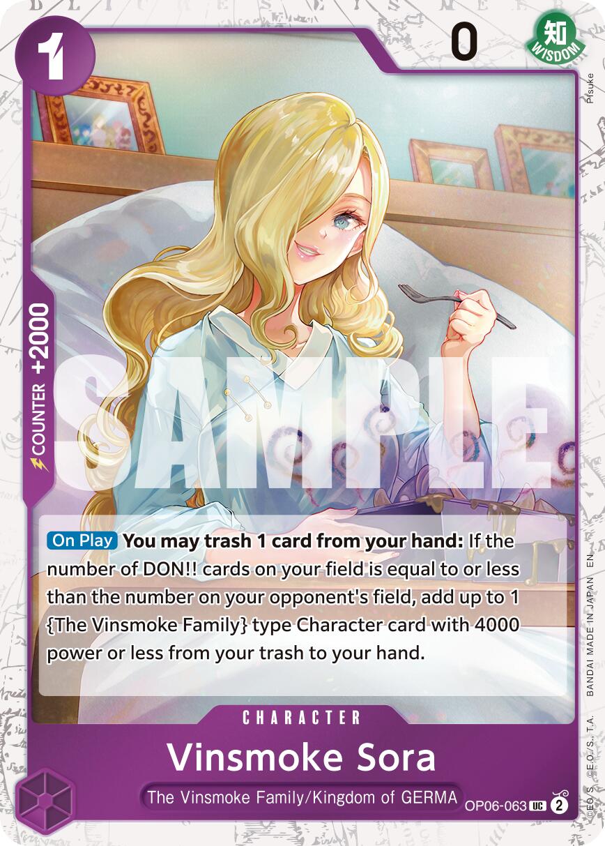 Vinsmoke Sora (Pirate Foil) [Premium Booster -The Best- Vol. 2] | Good Games Modbury