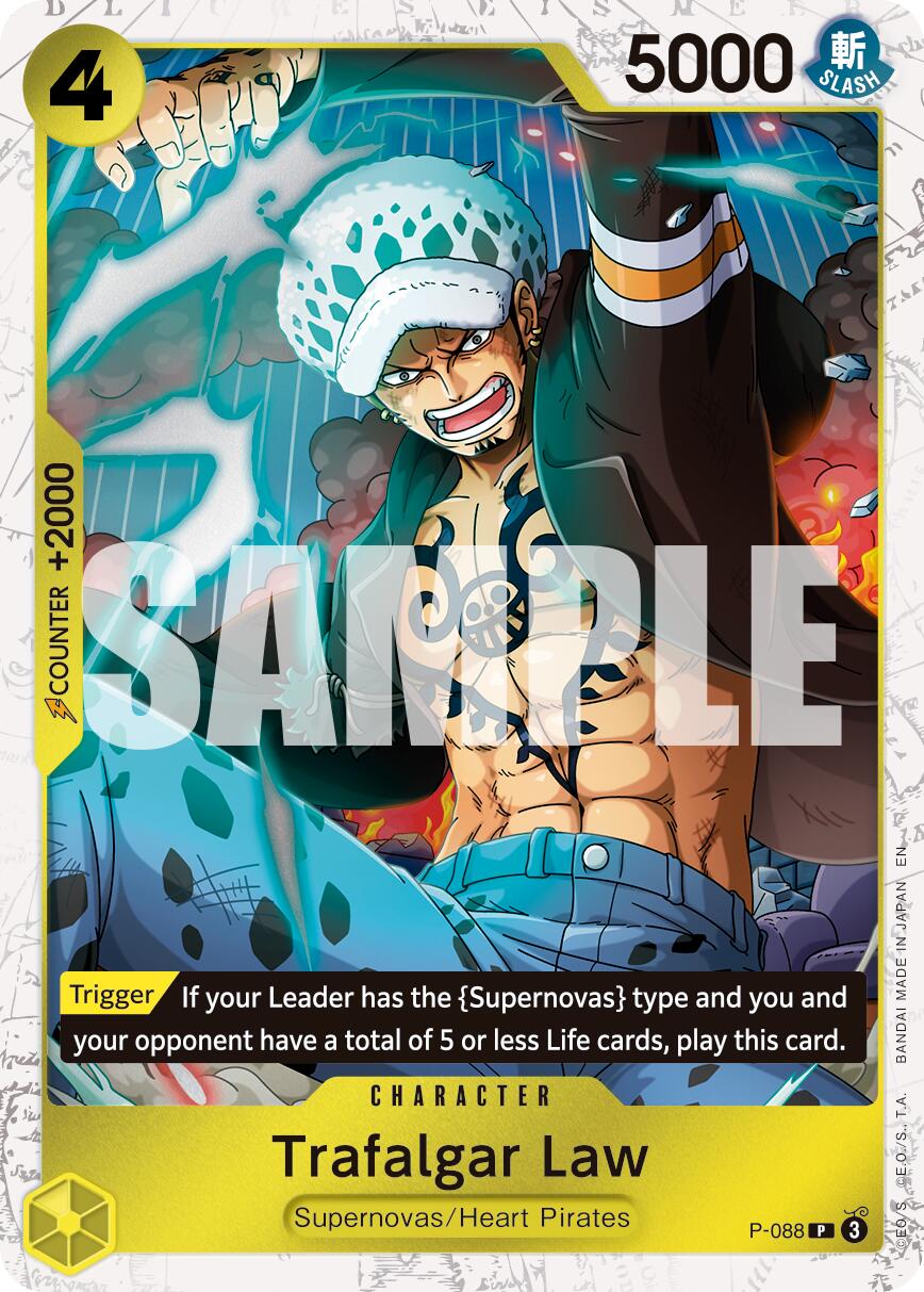 Trafalgar Law (P-088) (Pirate Foil) [Premium Booster -The Best- Vol. 2] | Good Games Modbury
