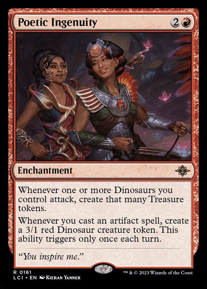 Poetic Ingenuity 161/291 (The Lost Caverns of Ixalan)  - Foil | Good Games Modbury