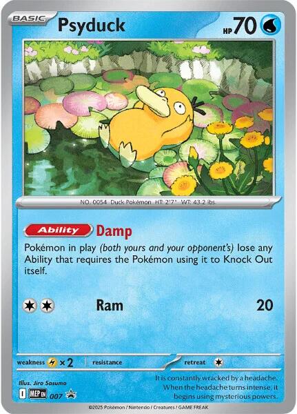 Psyduck (007) [Mega Evolutions Promo] | Good Games Modbury
