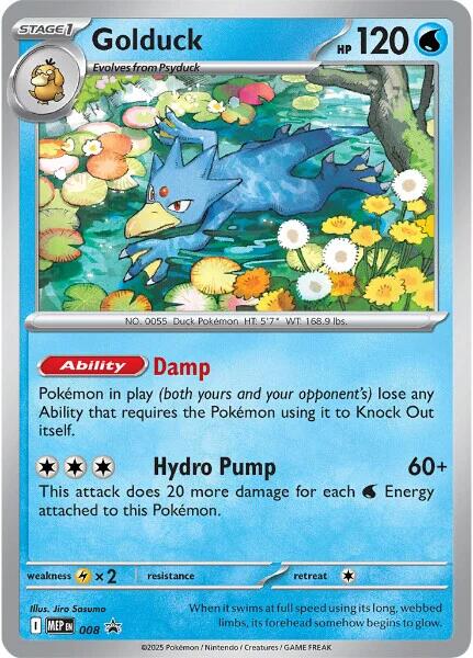 Golduck (008) [Mega Evolutions Promo] | Good Games Modbury