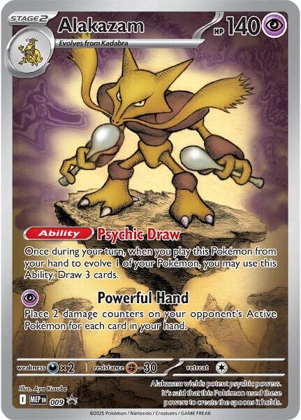 Alakazam (009) [Mega Evolutions Promo] | Good Games Modbury