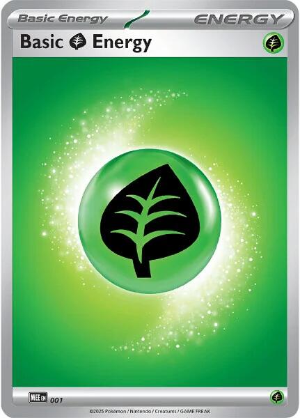 Basic Grass Energy - 001 [Mega Evolution Energies] | Good Games Modbury