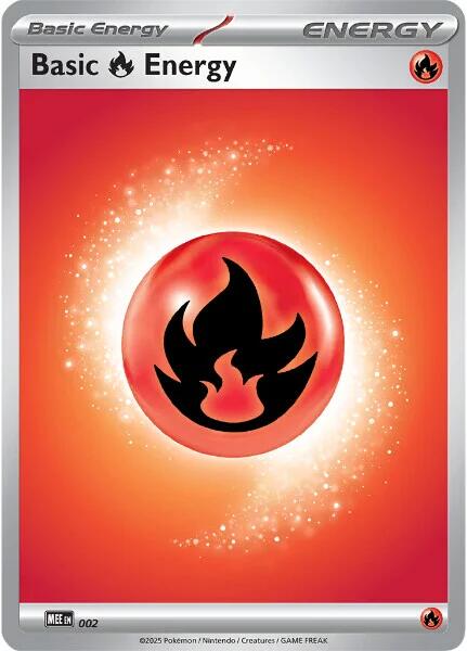 Basic Fire Energy - 002 [Mega Evolution Energies] | Good Games Modbury