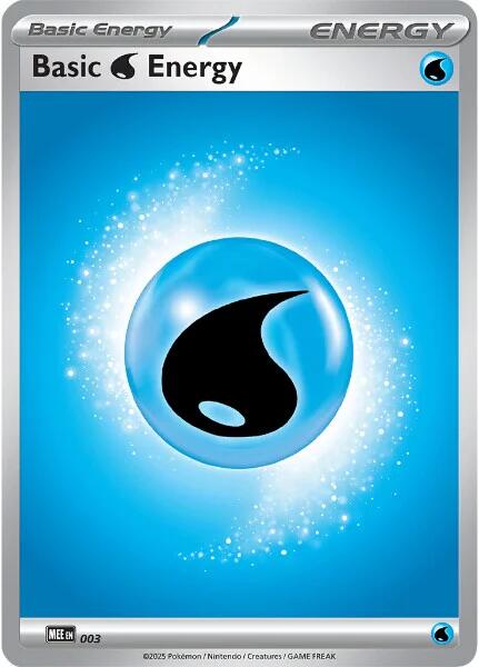 Basic Water Energy - 003 [Mega Evolution Energies] | Good Games Modbury