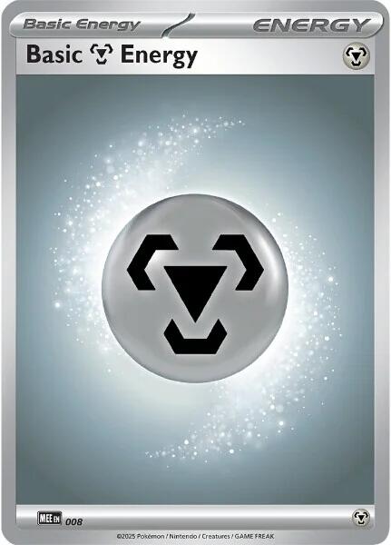 Basic Metal Energy - 008 [Mega Evolution Energies] | Good Games Modbury