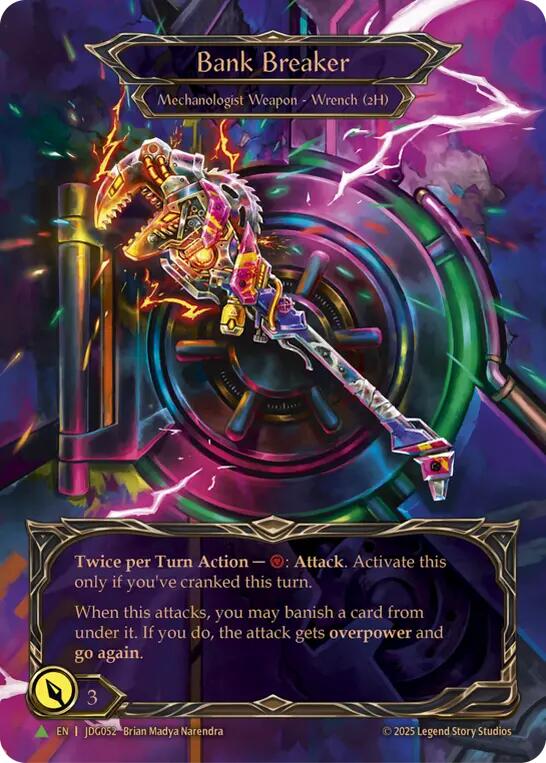 Construct Bank Breaker [JDG052] (Promo)  Cold Foil | Good Games Modbury