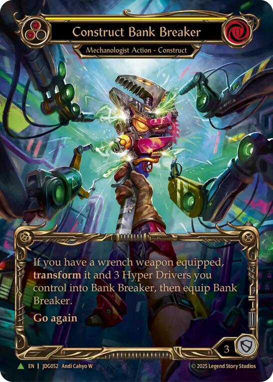 Construct Bank Breaker [JDG052] (Promo)  Cold Foil | Good Games Modbury