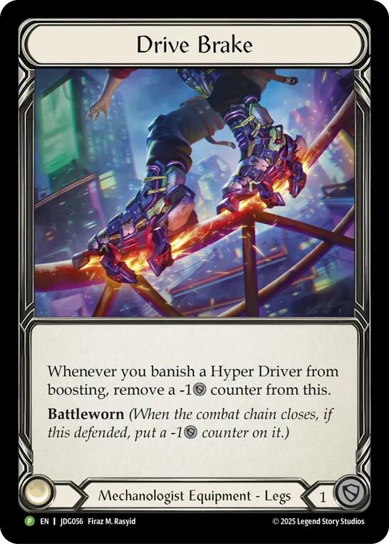 Drive Brake [JDG056] (Promo)  Cold Foil | Good Games Modbury