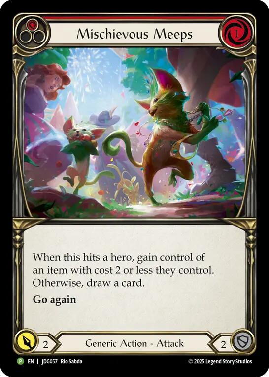 Mischievous Meeps [JDG057] (Promo)  Cold Foil | Good Games Modbury