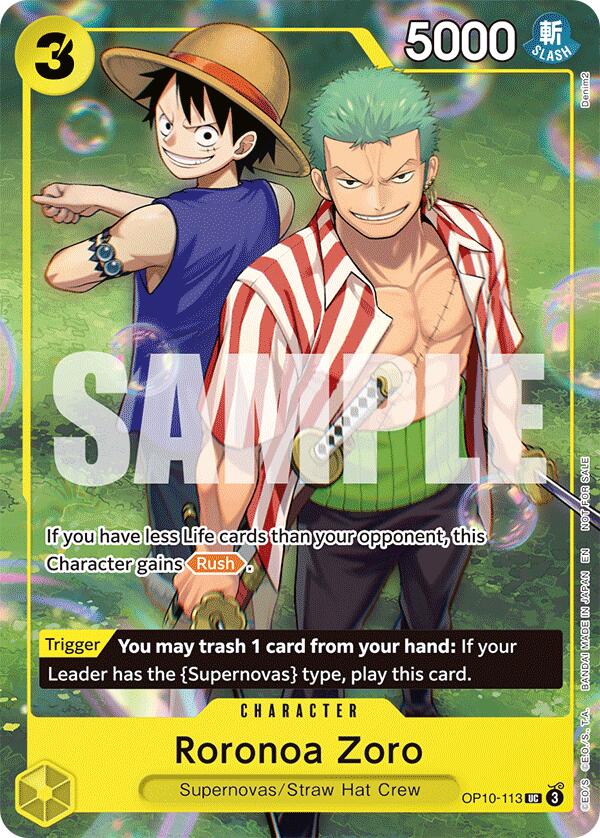 Roronoa Zoro (Learn Together Deck Set - Set Sail Event) [One Piece Promotion Cards] | Good Games Modbury