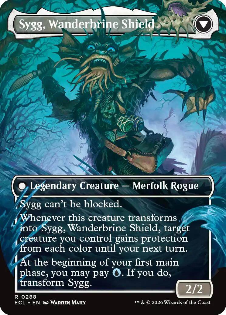 Sygg, Wanderwine Wisdom (Borderless) [Lorwyn Eclipsed] | Good Games Modbury