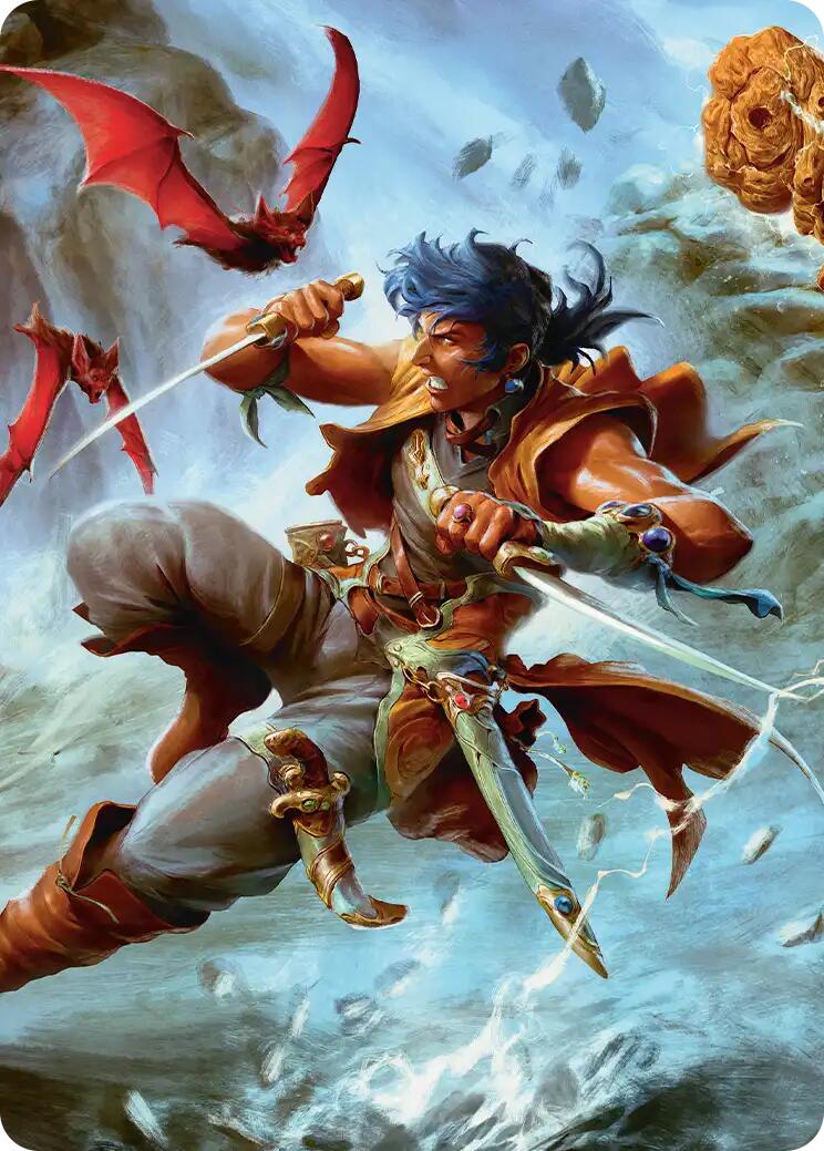 The Destined Thief Scene Art Card [FINAL FANTASY Art Series] | Good Games Modbury