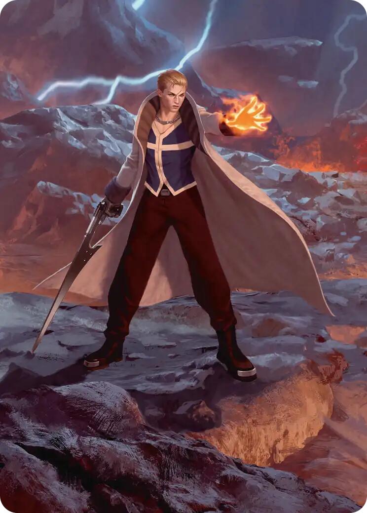 Seifer, Balamb Rival Scene Art Card [FINAL FANTASY Art Series] | Good Games Modbury