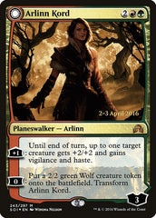 Arlinn Kord // Arlinn, Embraced by the Moon [Shadows over Innistrad Prerelease Promos] | Good Games Modbury