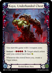 Kayo, Underhanded Cheat // Kayo, Strong-arm [SUP063//SUP064] (Super Slam) | Good Games Modbury