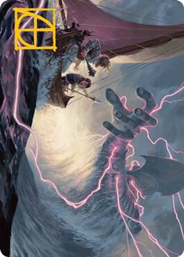Hall of Storm Giants Art Card Gold Stamped Signature 54 (Art Series: Adventures in the Forgotten Realms)  | Good Games Modbury
