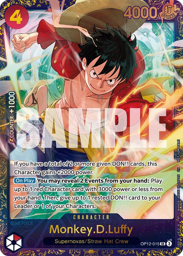 Monkey.D.Luffy (Treasure Cup 2025) [One Piece Promotion Cards] | Good Games Modbury