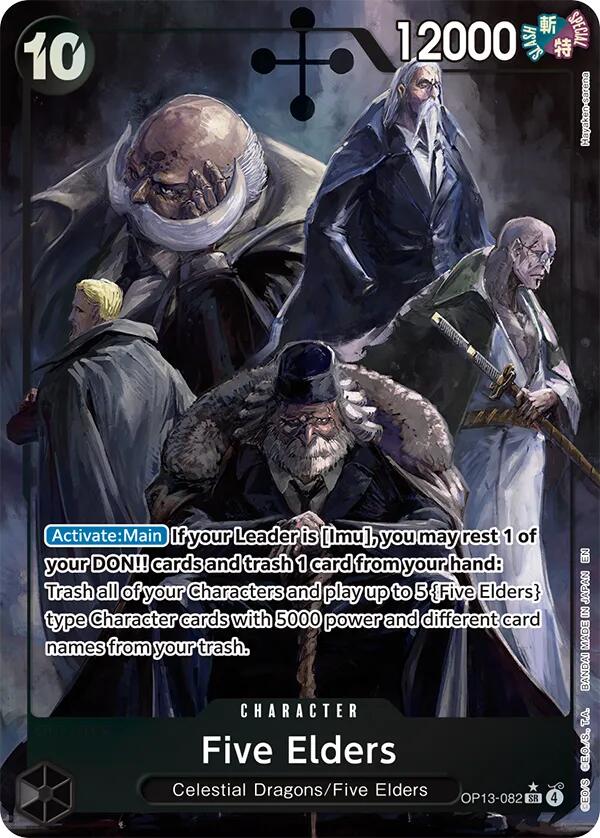 Five Elders (Alternate Art) [Carrying On His Will] | Good Games Modbury