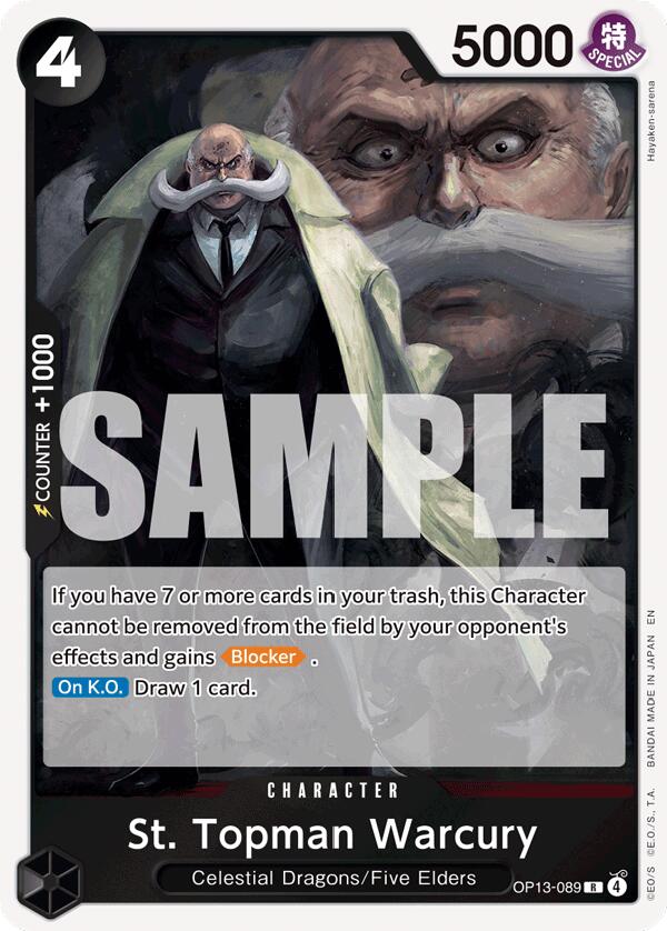 St. Topman Warcury [Carrying On His Will] | Good Games Modbury