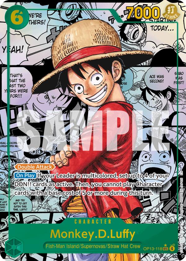 Monkey.D.Luffy (Super Alternate Art) [Carrying On His Will] | Good Games Modbury