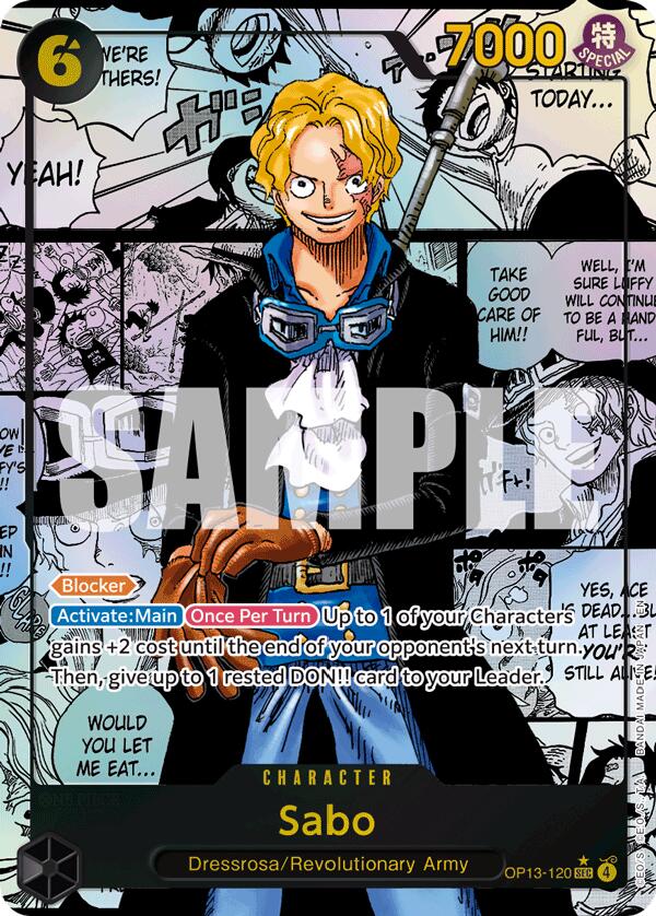Sabo (Super Alternate Art) [Carrying On His Will] | Good Games Modbury