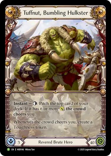 Tuffnut, Bumbling Hulkster [HER146] (Promo)  Rainbow Foil | Good Games Modbury