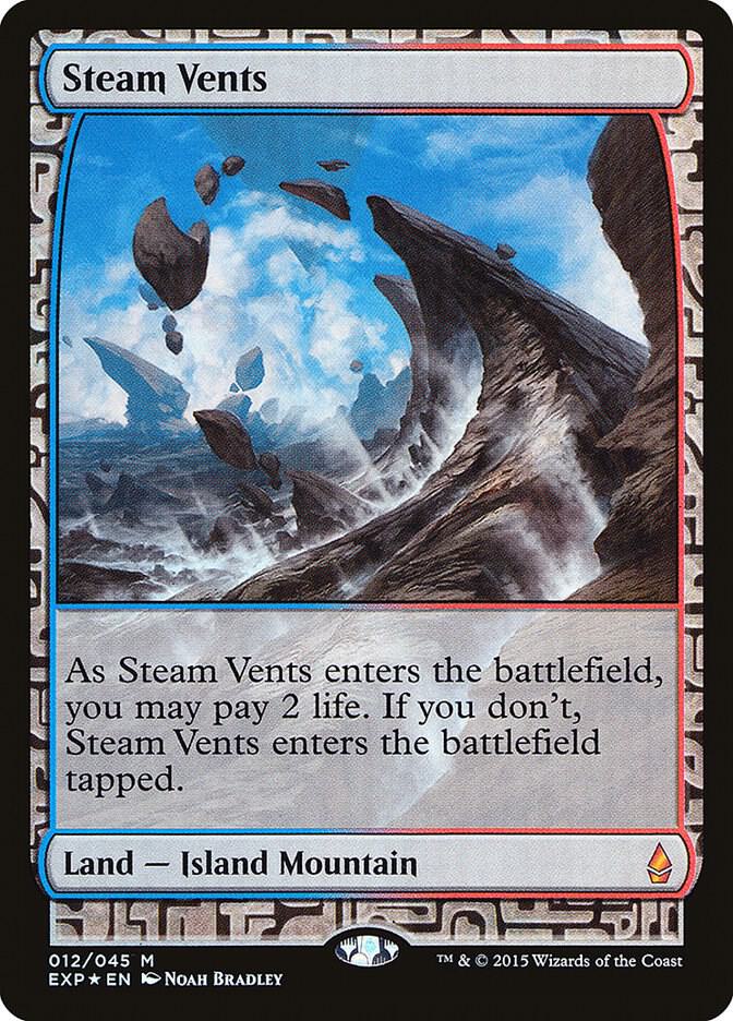 Steam Vents 12/45 (Zendikar Expeditions)  - Foil | Good Games Modbury