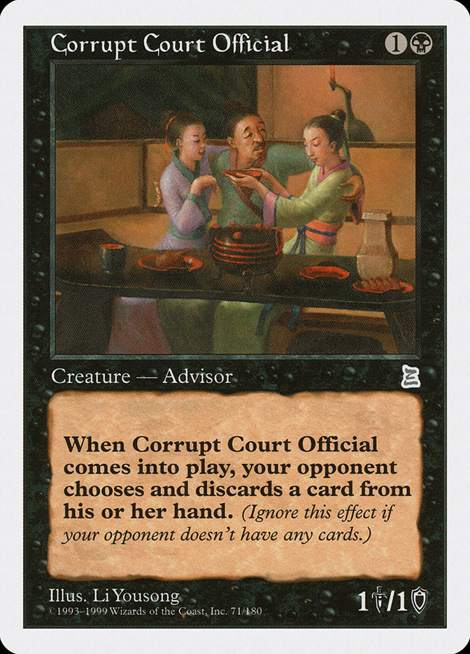 Corrupt Court Official [Portal Three Kingdoms] | Good Games Modbury