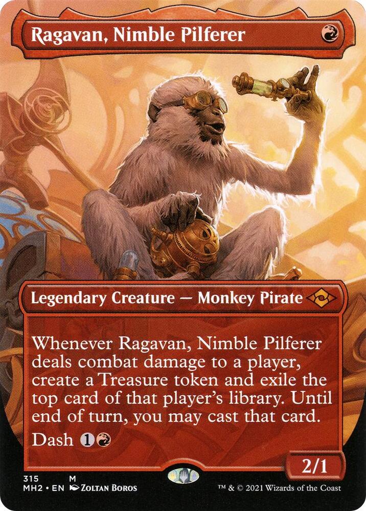 Ragavan Nimble Pilferer Borderless 315/303 (Modern Horizons 2)  | Good Games Modbury