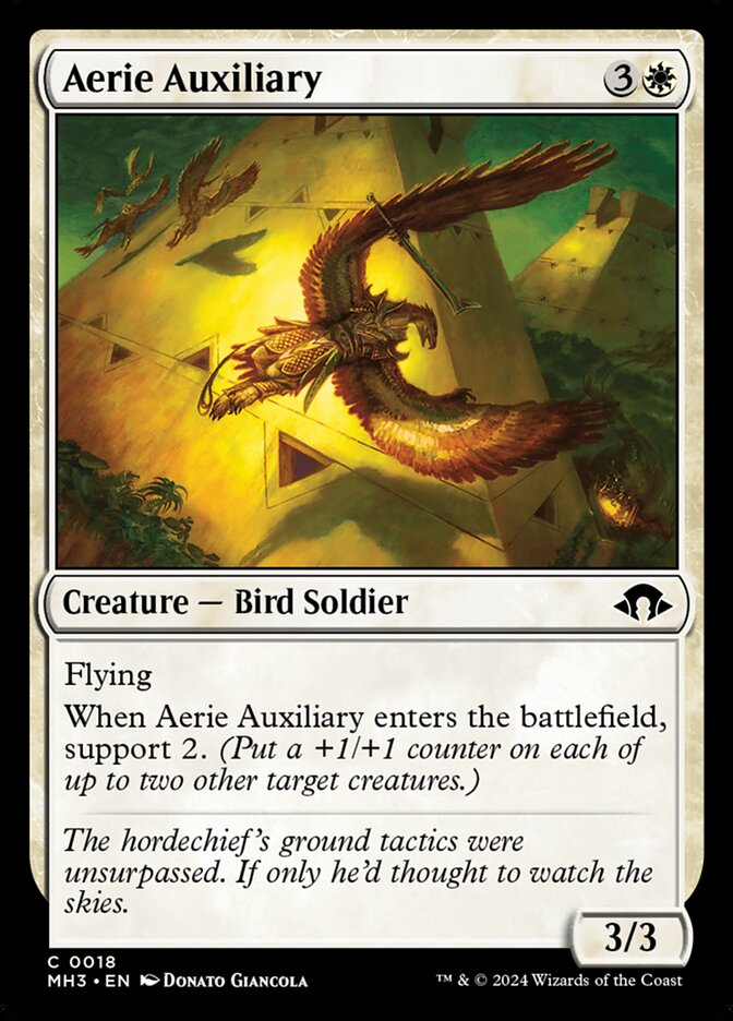 Aerie Auxiliary 18/319 (Modern Horizons 3)  - Foil | Good Games Modbury