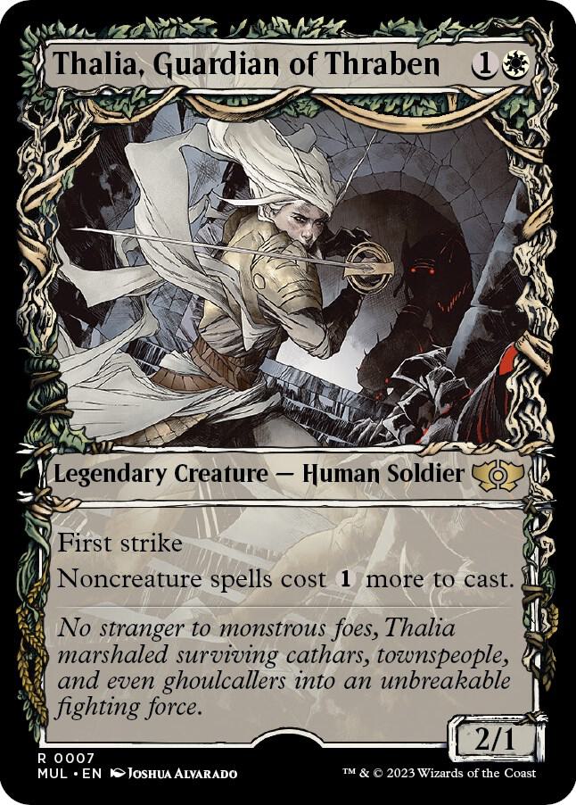 Thalia, Guardian of Thraben 7/65 (March of the Machine: Multiverse Legends)  - Showcase Foil | Good Games Modbury