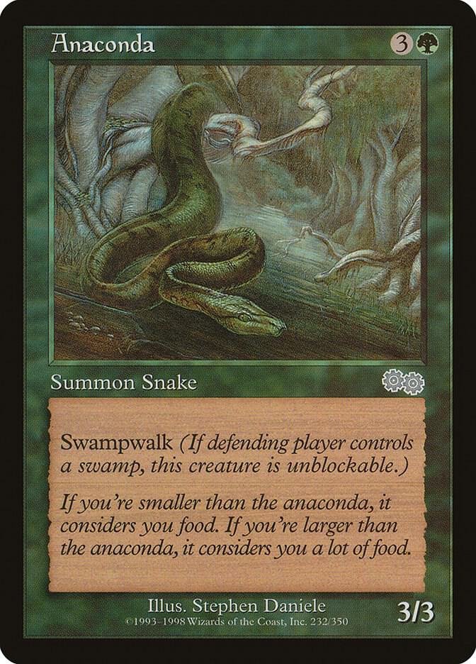Anaconda 232/350 (Urza's Saga)  | Good Games Modbury