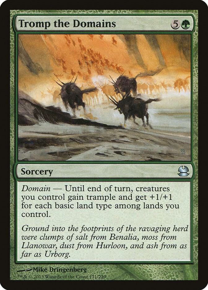 Tromp the Domains 171/229 (Modern Masters)  - Foil | Good Games Modbury