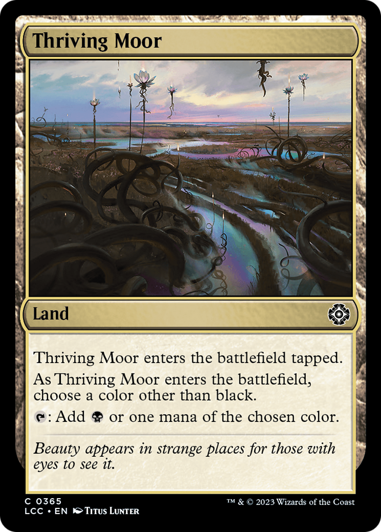 Thriving Moor [The Lost Caverns of Ixalan Commander] | Good Games Modbury