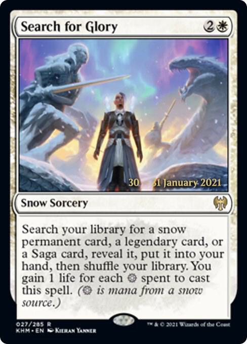 Search for Glory 27s/1 (Prerelease Cards)  - Foil | Good Games Modbury