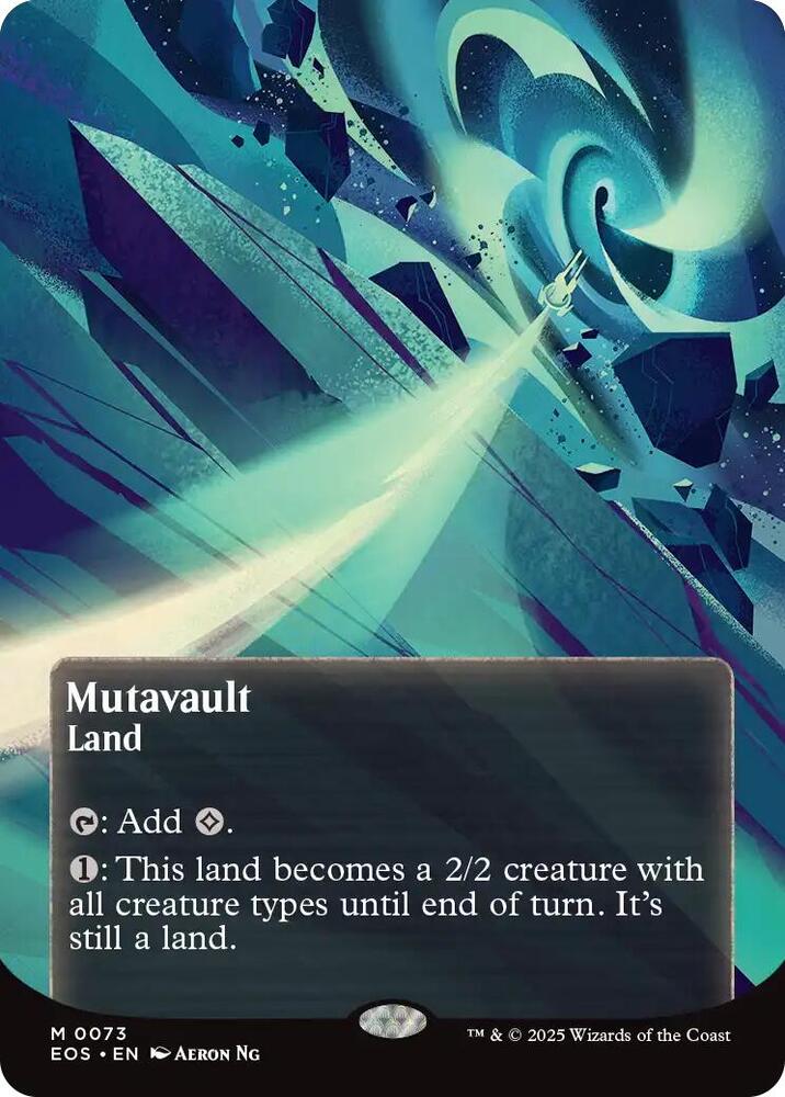 Mutavault  73/45 (Edge of Eternities: Stellar Sights)  - Borderless | Good Games Modbury