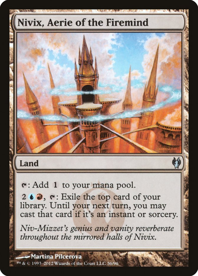 Nivix, Aerie of the Firemind 36/90 (Duel Decks: Izzet vs. Golgari)  | Good Games Modbury