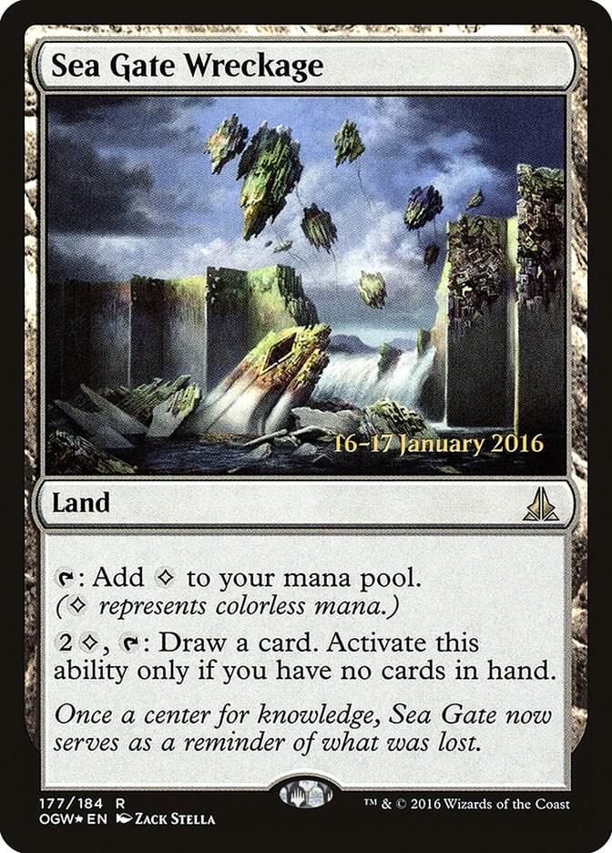 Sea Gate Wreckage 177s/65 (Prerelease Cards)  - Foil | Good Games Modbury